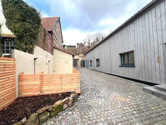 Seitenansicht Hinterhaus