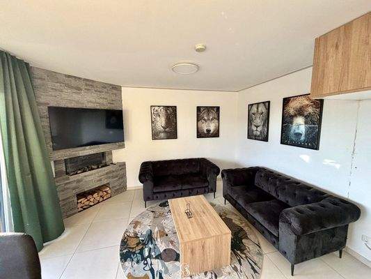 Wohnküche mit Wohnbereich