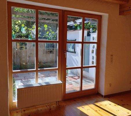 Essen Blick zur kleinen Terr.