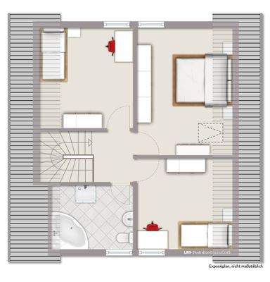 Grundriss Dachgeschoss