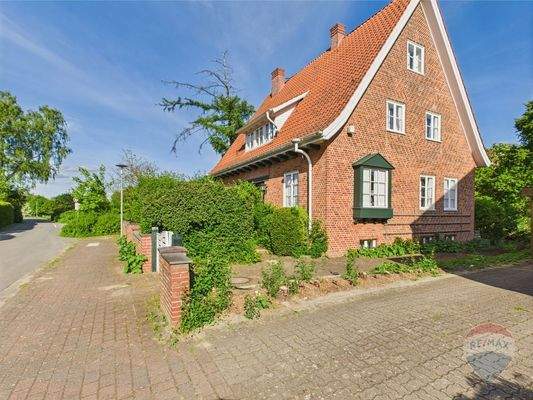 Seitenansicht Straße