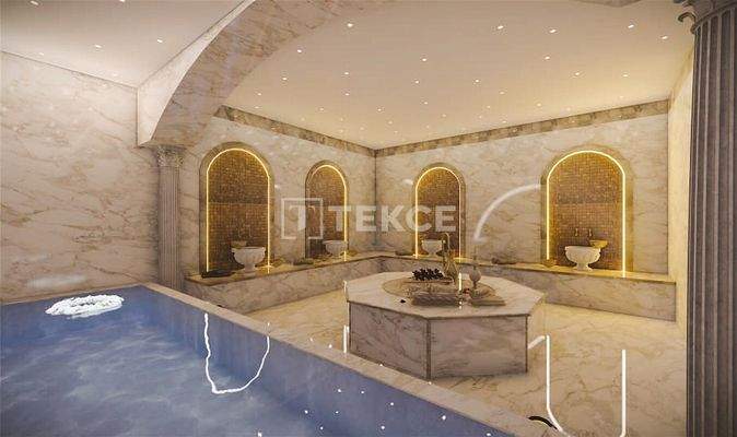 Sea-View Apartments for Sale in a Complex in Kartal Istanbul