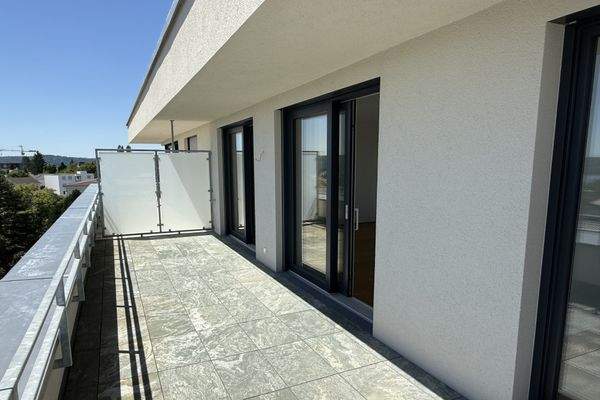 Dachterrasse Blick Richtung Westen