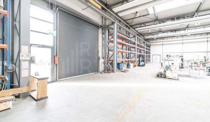 Hallenansicht Muster