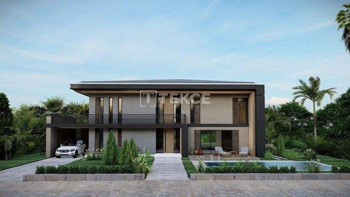 Villa in a Peaceful Complex Surrounded by Nature in Trabzon Ortahisar