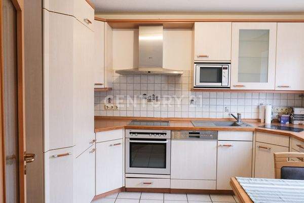 Funktionale Küche mit viel Stauraum