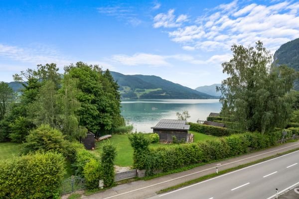 Ausblick vom Balkon