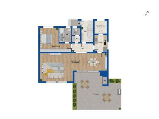 Grundriss Erdgeschoss