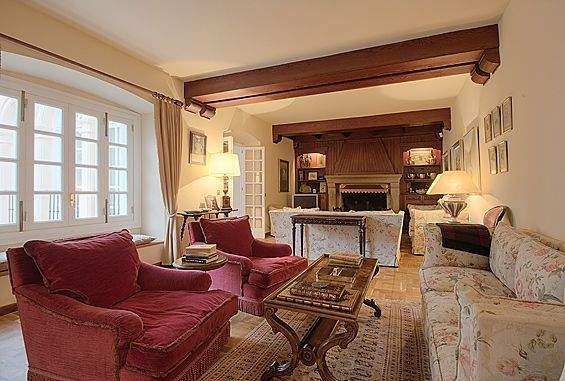 Escorca Mallorca finca zum verkauf Kaminzimmer 86128