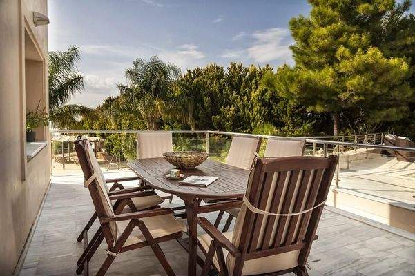 Kreta, Kampani: Zwei Luxusvillen auf Kreta in Meeresnähe