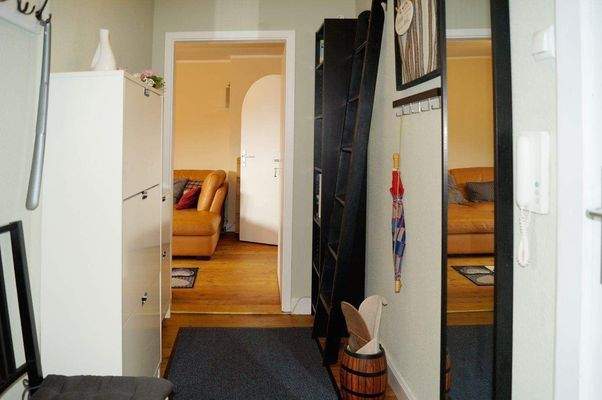 Flur Blick Wohnzimmer