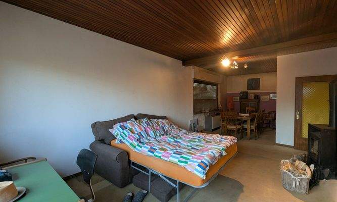 Wohn+ Esszimmer, andere Perspektive