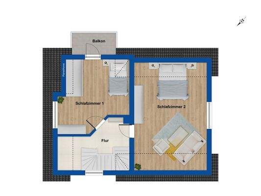 Grundriss Dachgeschoss