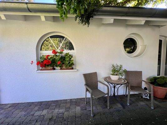 Gemütlicher Sitzplatz