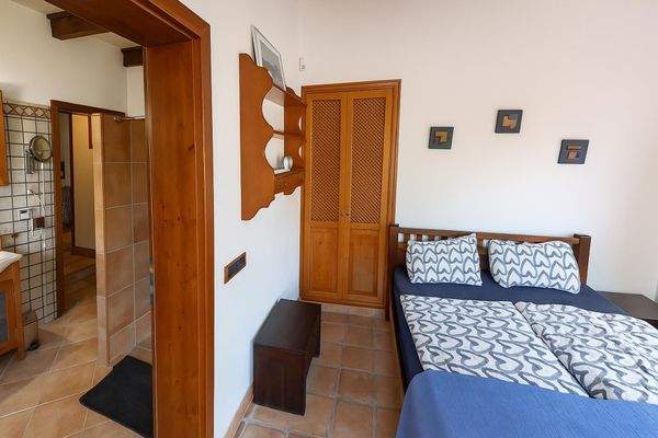 Zweites Schlafzimmer mit Bad en Suite