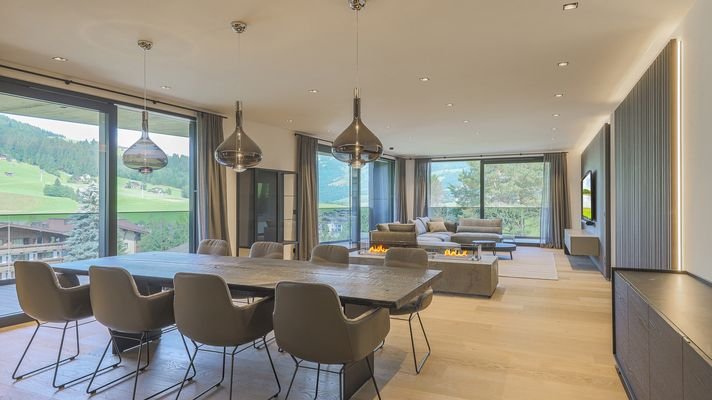 KITZIMMO-Luxuswohnung im Chaletstil kaufen Immobilien Kirchberg Tirol.