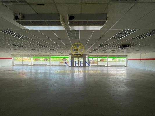 Supermarkt, Innensicht zur Tür