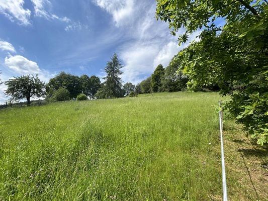 Bauplatz neben dem Haus