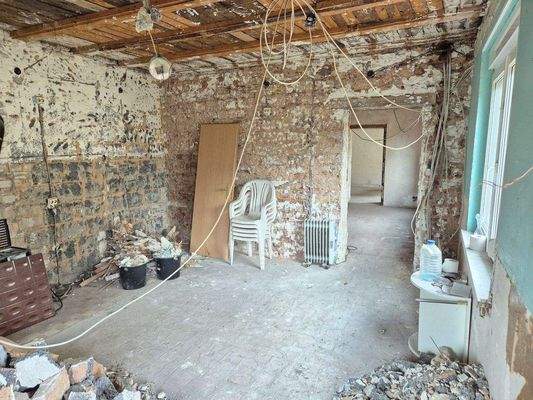 Blick von Haustür. EG Zimmer 1, 2 und 3