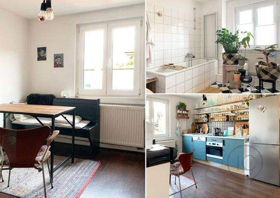 4. OG Hinterhaus - Küche -Bad 