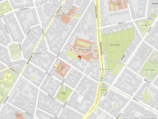 Geolyzer Kartenausschnitt