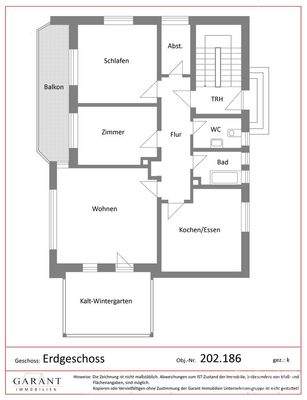 Grundriss Erdgeschoss