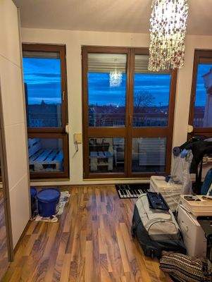 Schlafzimmer mit Terrassenzugang