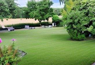 Garten (mit KI verändert)