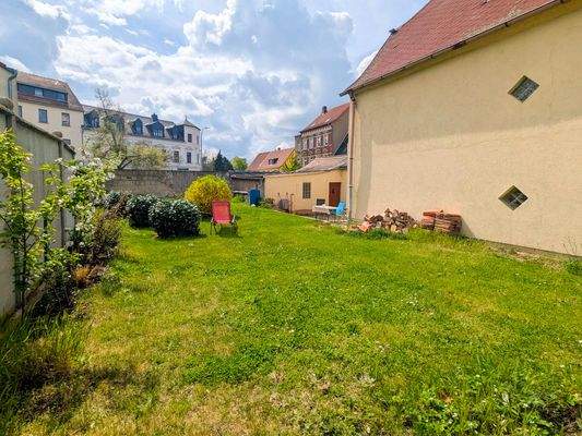 Hausansicht aus dem Garten