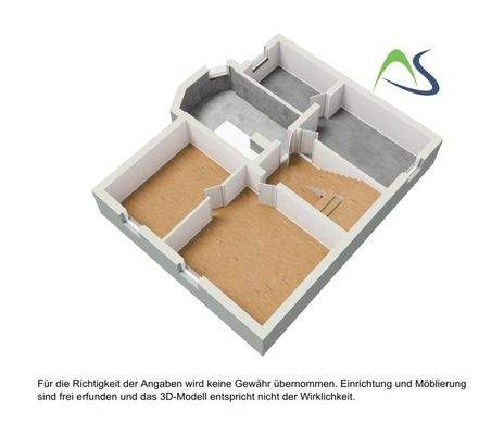 Grundriss Keller - 3D