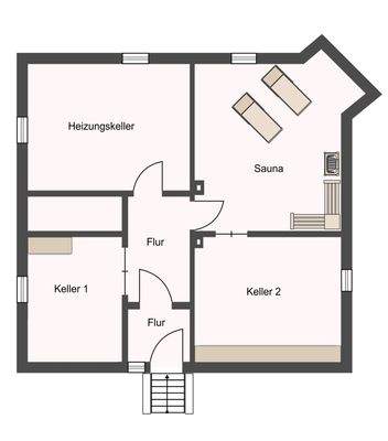 Grundriss Keller