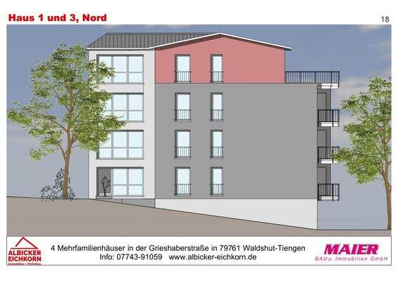 Haus 3: Nordseite