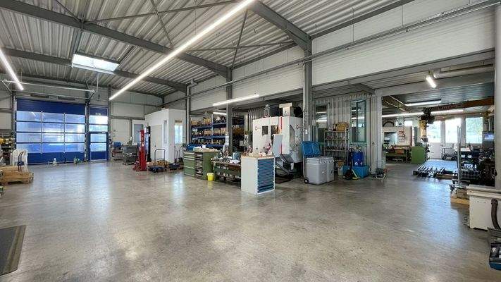 Erdgeschoss | Großzügige und stützenlose Halle