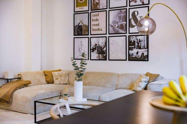 Gemütliche Couchecke