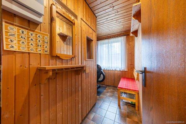 Einheit im Obergeschoss: Sauna