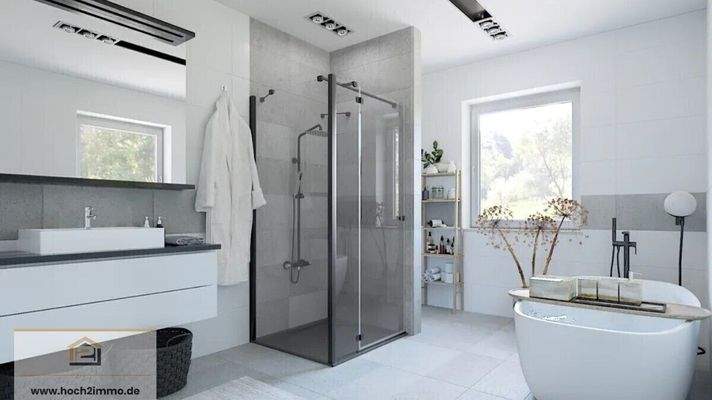 Einrichtungsbeispiel Badzimmer