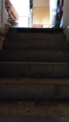 Treppe zum DG