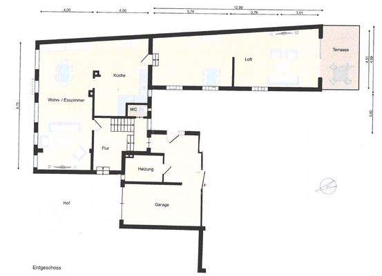 Grundriss Erdgeschoss