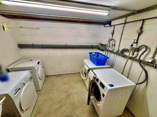 Platz für die Waschmaschine