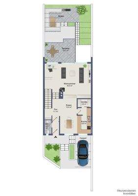 Grundriss - Erdgeschoss