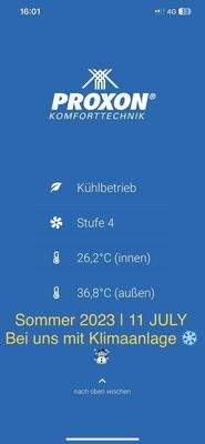 Klimaanlage im Sommer