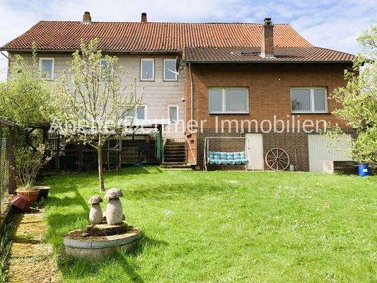 Rückseite mit Anbau