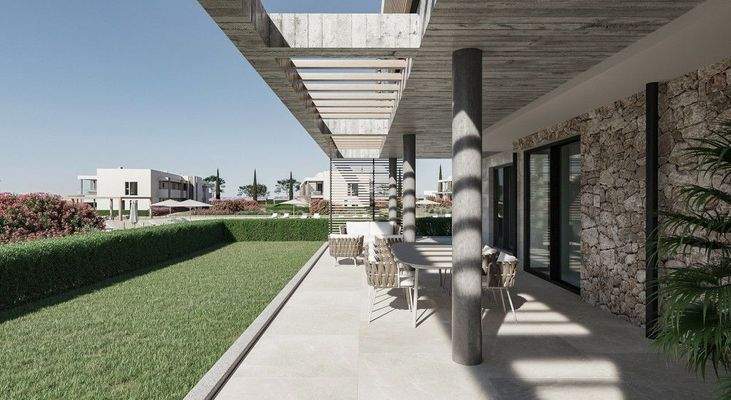 4 Sa Rápita, Campos, Mallorca, apartments zum verkauf erdgeschoss mit garten