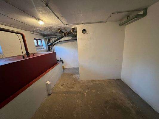 Tankraum mit Heizung