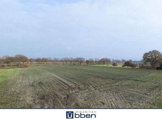 Blick auf die Grundstücke