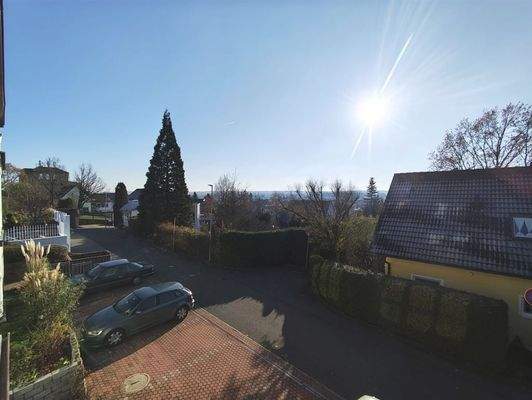 Ausblick vom Südbalkon