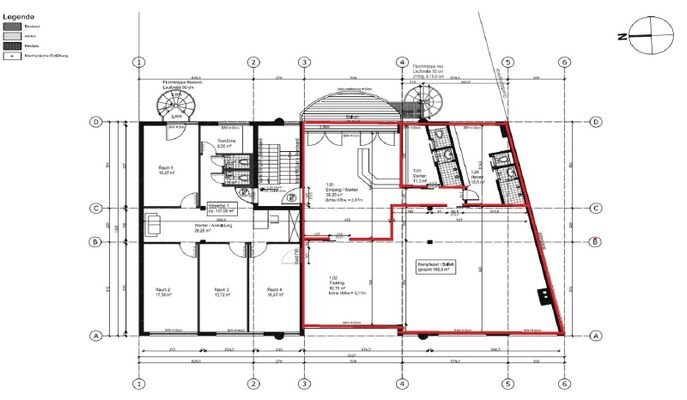 Grundriss Clayallee 348