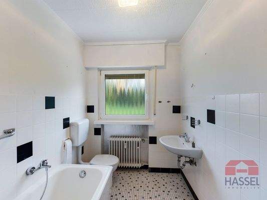 Tageslicht-Wannen-Badezimmer