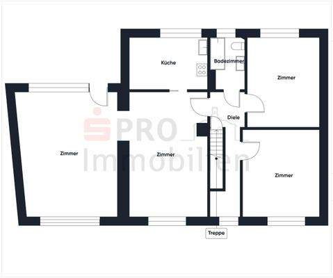 Grundriss Erd- u. Obergeschoss
