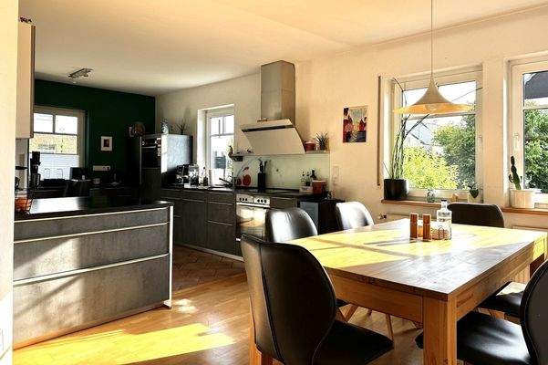 Küche und Essbereich im Erdgeschoss